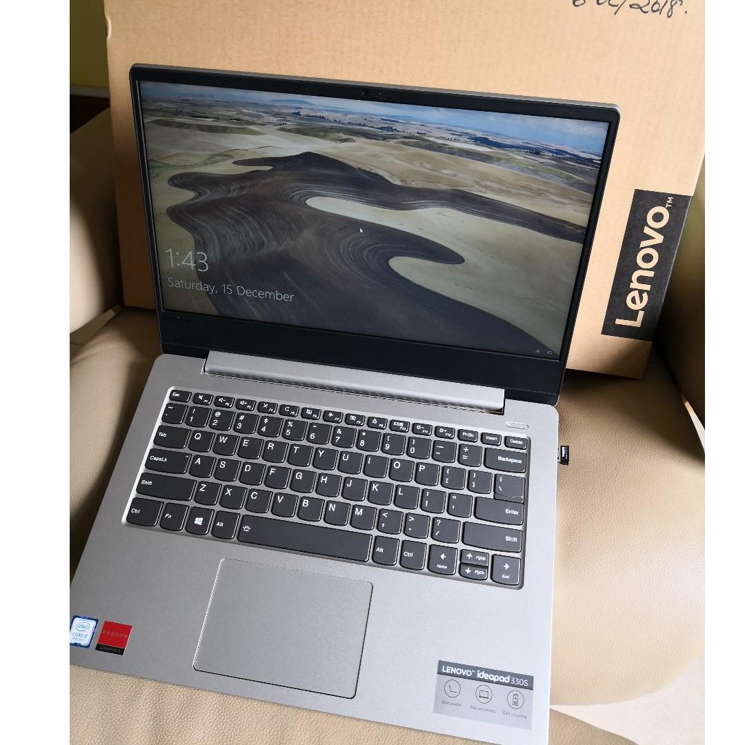 almost new lenovo laptop for sale with box
