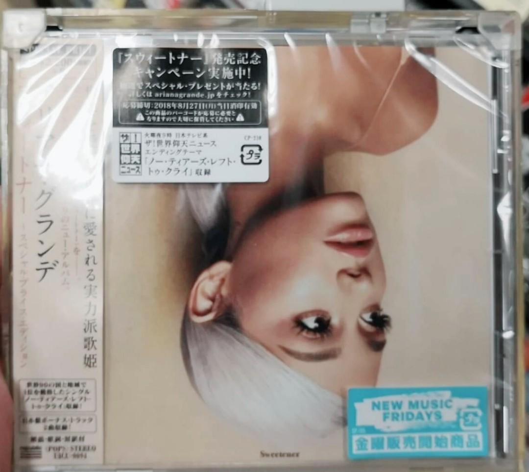 Ariana Grande Sweetener Cd Mint Sealed Japan Edition Bonus Tracks Hobbies Toys Music Media Cds Dvds On Carousell