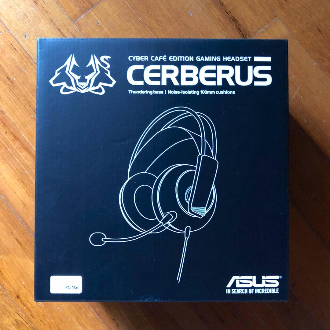 Asus cerberus cyber discount cafe gaming headset