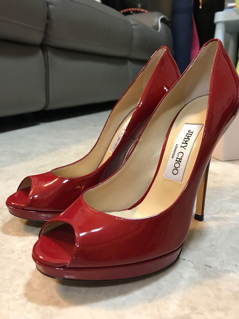 jimmy choo red heels