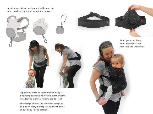 infantino zip baby carrier
