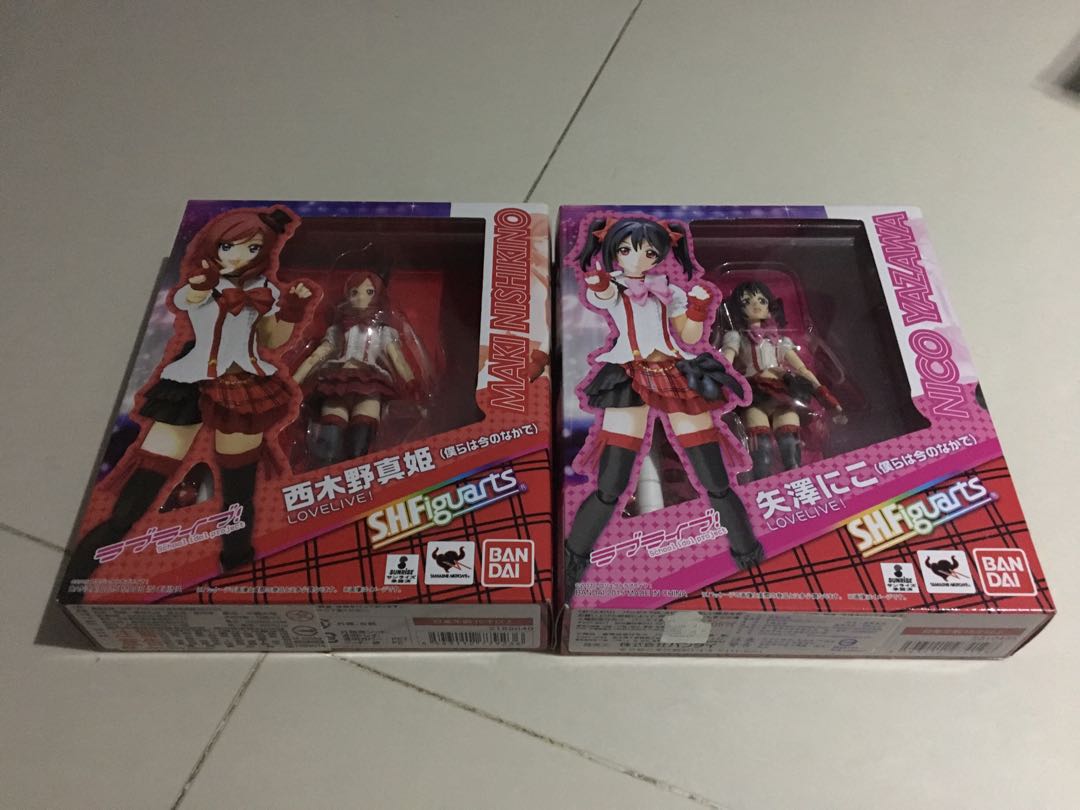 Bandai Tamashii Nations S H Figuarts Love Live Nishikino Maki And Yazawa Nico