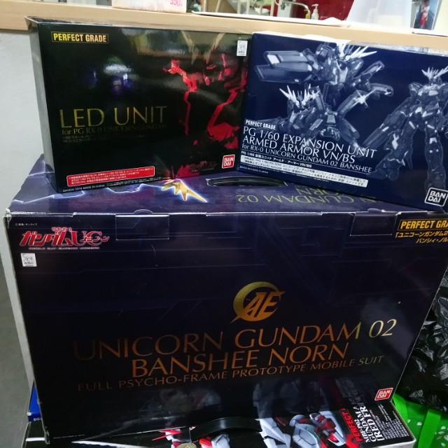 Banshee Norn Gundam PG Customize Paint Build Hobbies Toys Toys