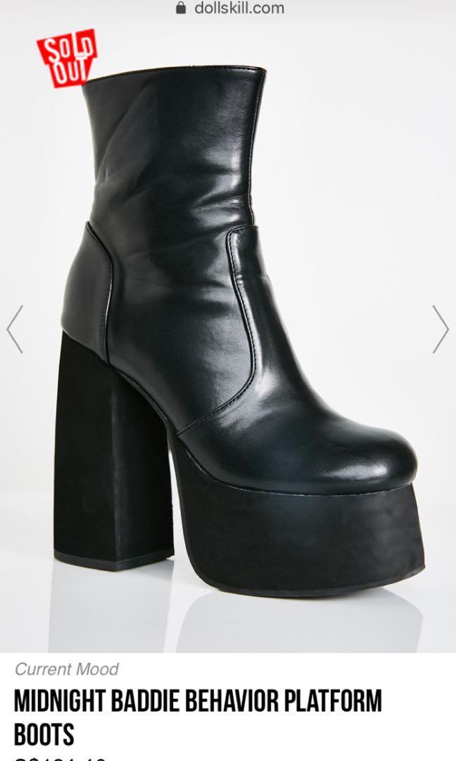 Midnight baddie online behavior platform boots