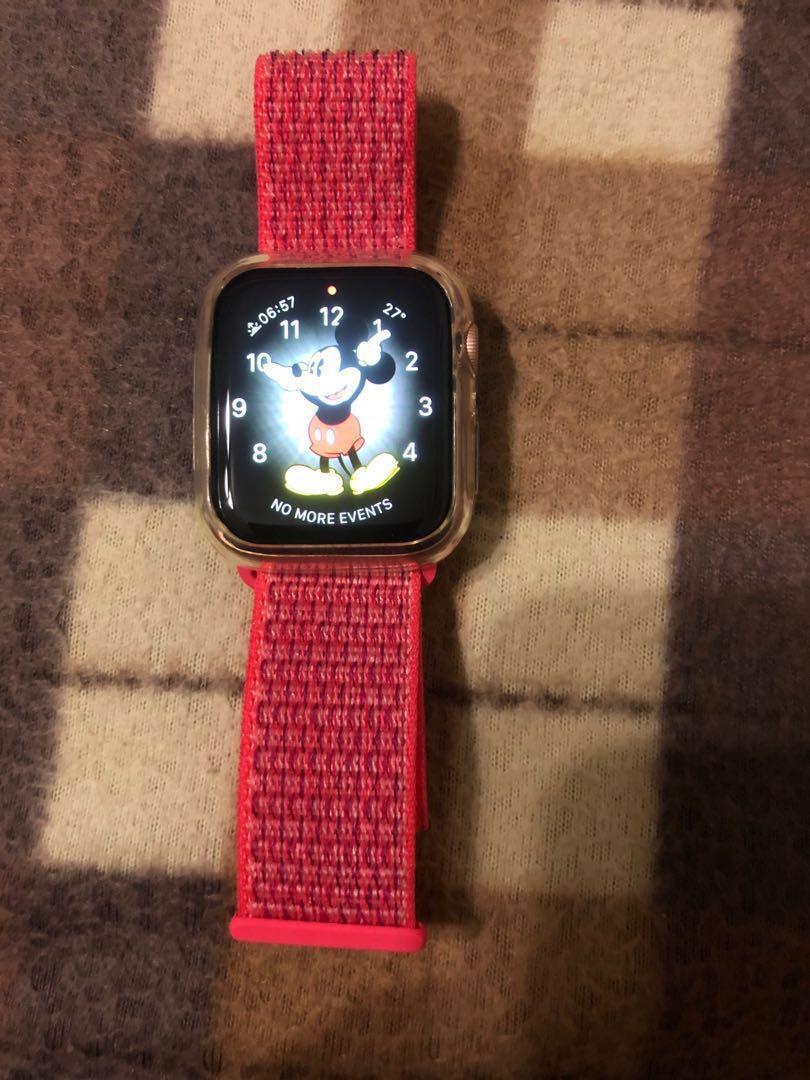 hibiscus apple watch sport band
