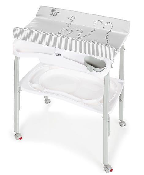 changing table over bathtub