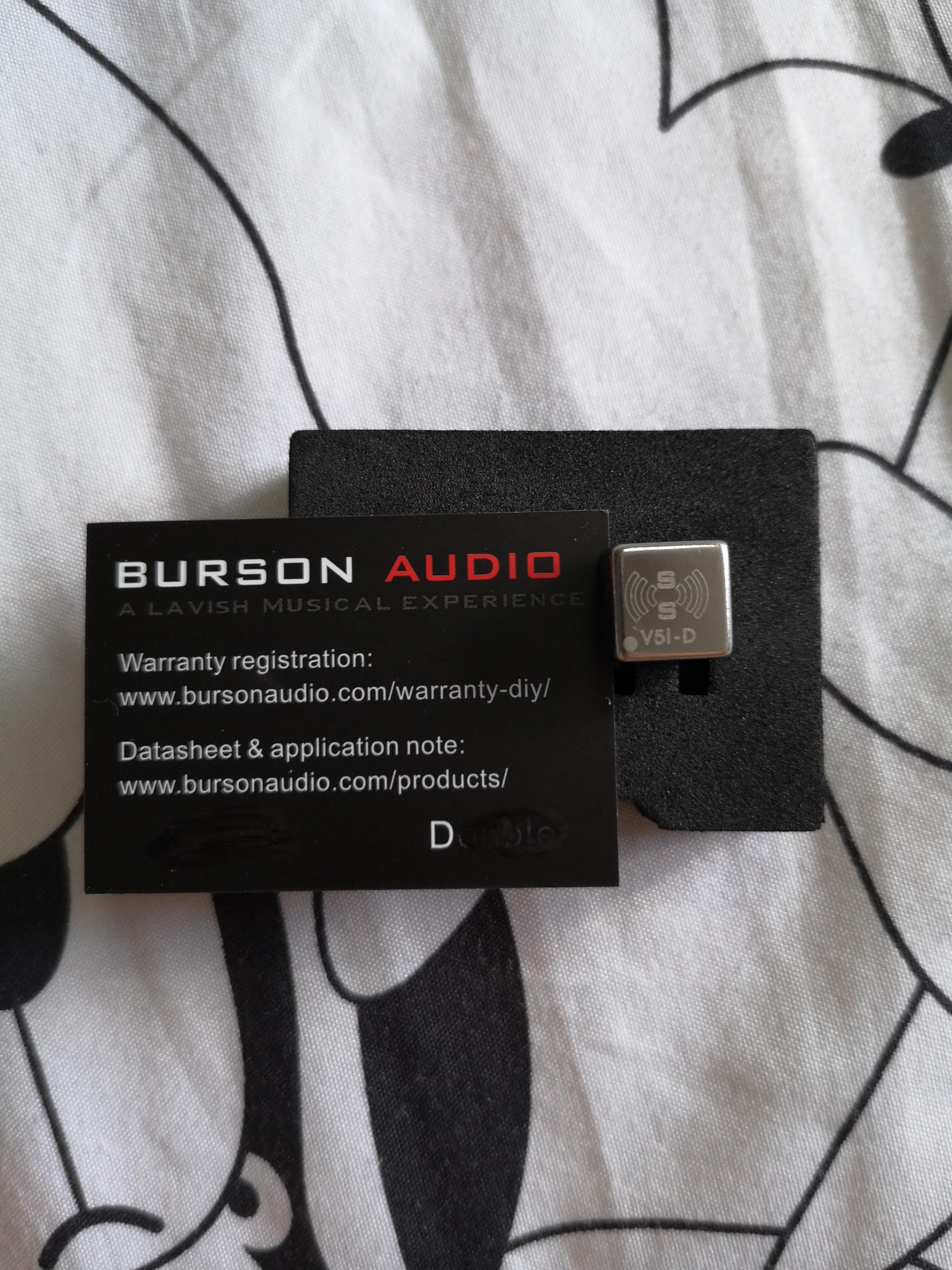 Burson audio v5i-d op amp, Audio, Other Audio Equipment on Carousell