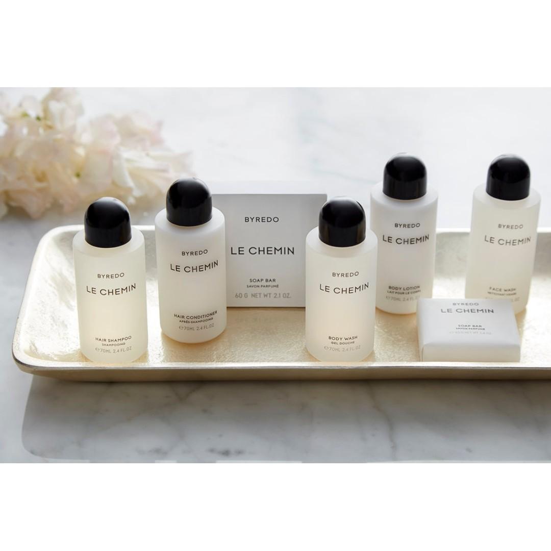 Byredo Le Chemin Travel Amenity Set Beauty Personal Care Bath Body Body Care On Carousell