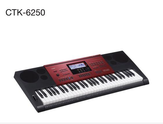 Casio Piano CTK 6250 Yamaha FC5 peddle Hobbies Toys Music