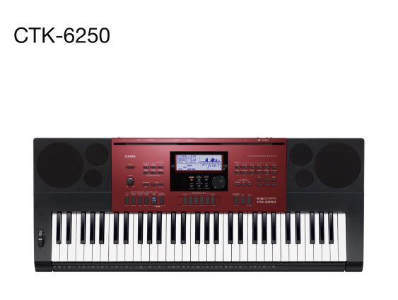 Casio Piano CTK 6250 Yamaha FC5 peddle Hobbies Toys Music