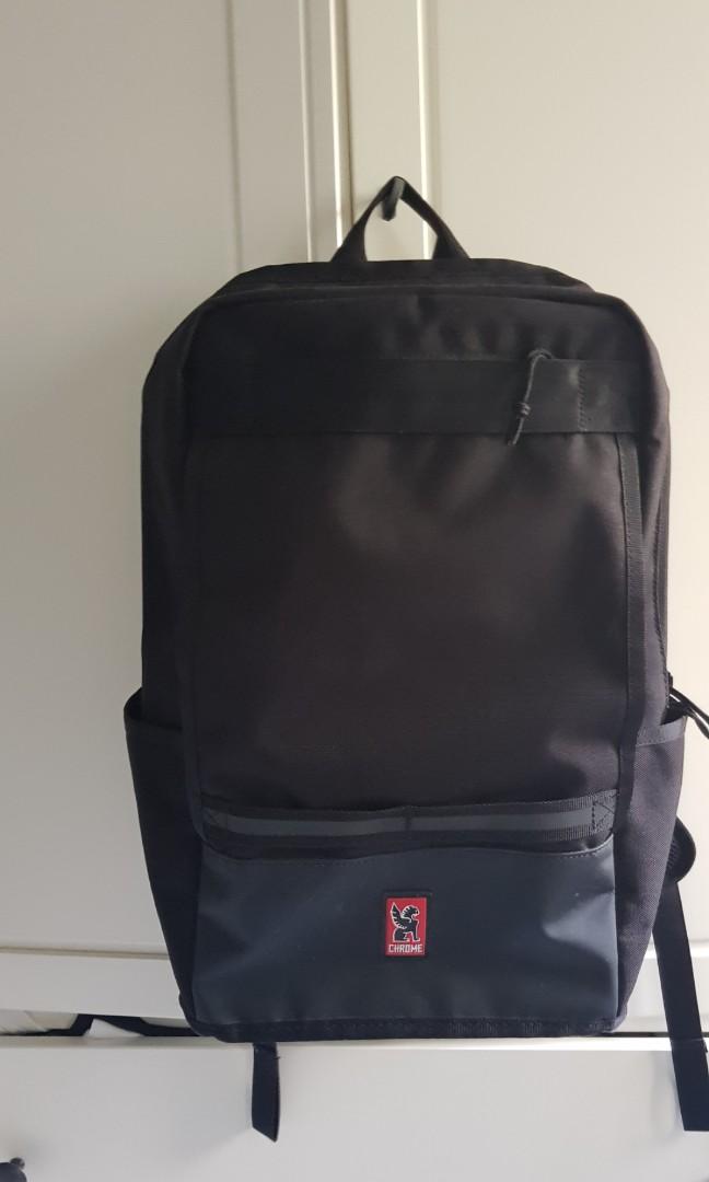 chrome laptop backpack