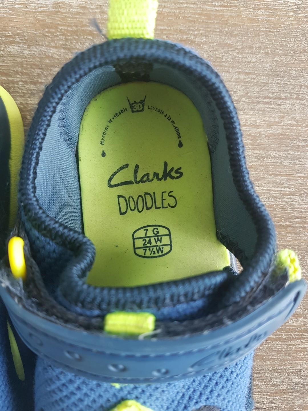 clarks children's shoes doodles