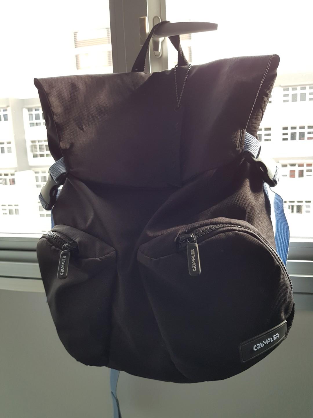 Crumpler Nebula Backpack Black Used Women s Fashion Bags Wallets Backpacks on Carousell