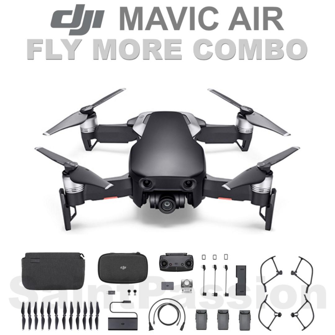Dji Mavic Air Fly More Combo Photography Drones On Carousell
