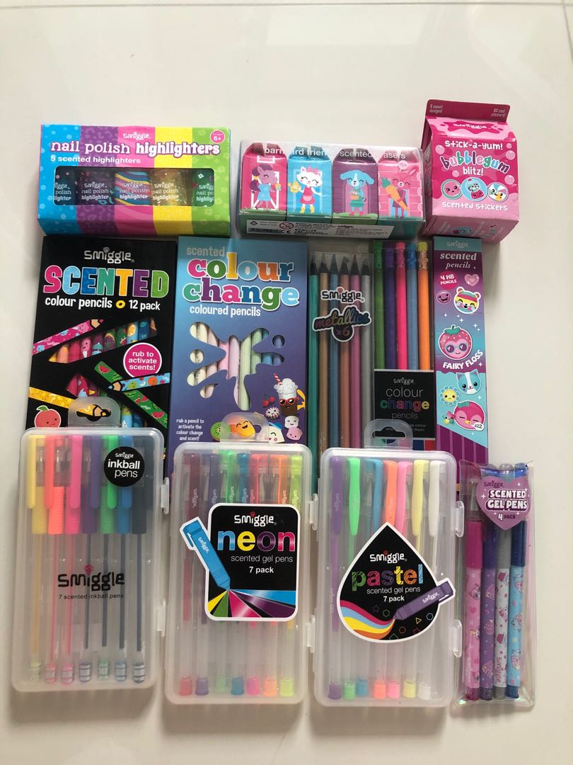 Smiggle Scented Colour Pencils 12 Pack Coloured Pencils ...