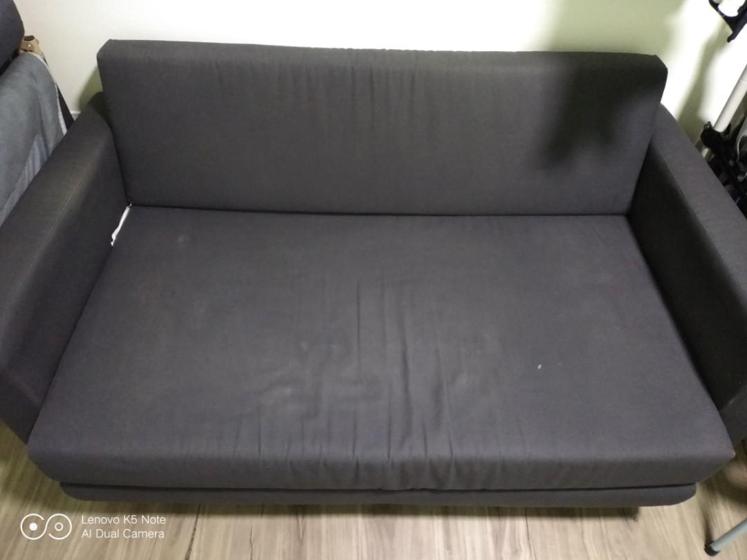 Flash Sale Ikea Sofa Bed Used Furniture Sofas On Carousell