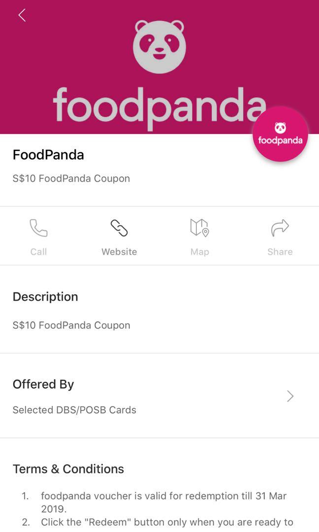 Foodpanda Voucher Everything Else On Carousell