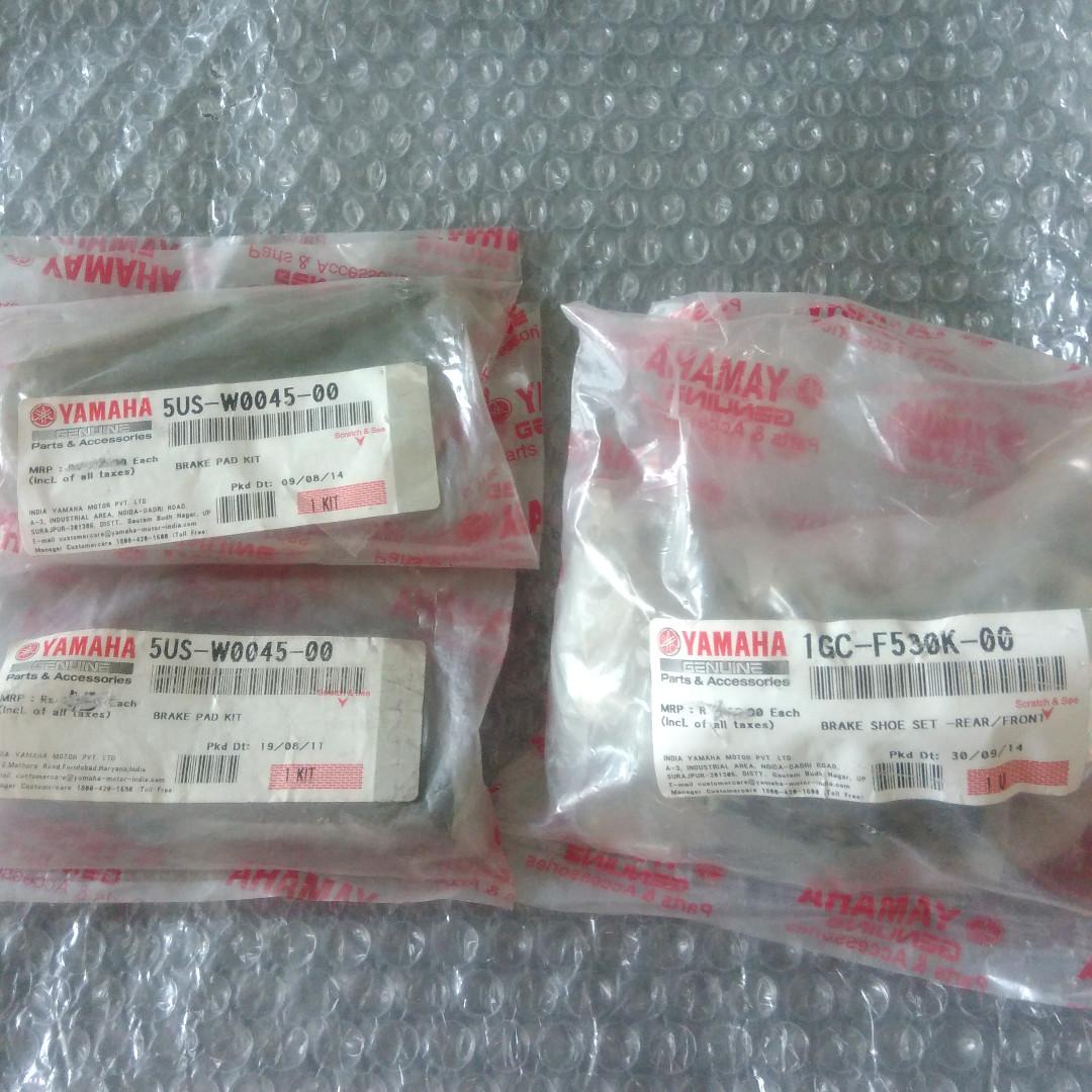 Yamaha fz16 rear brake shoe price new arrivals