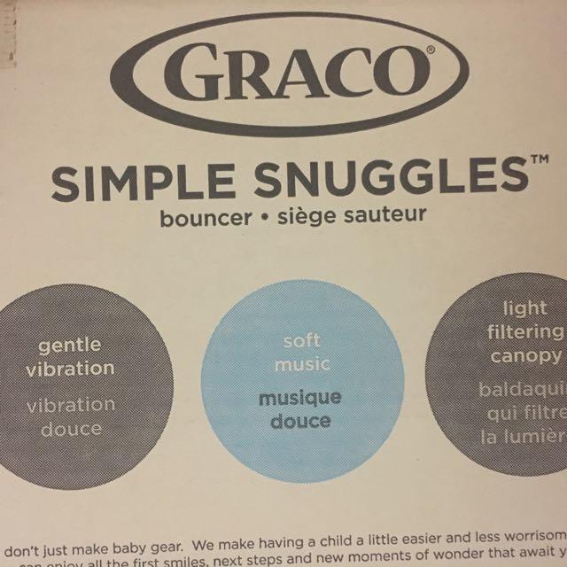 graco simple snuggles bouncer