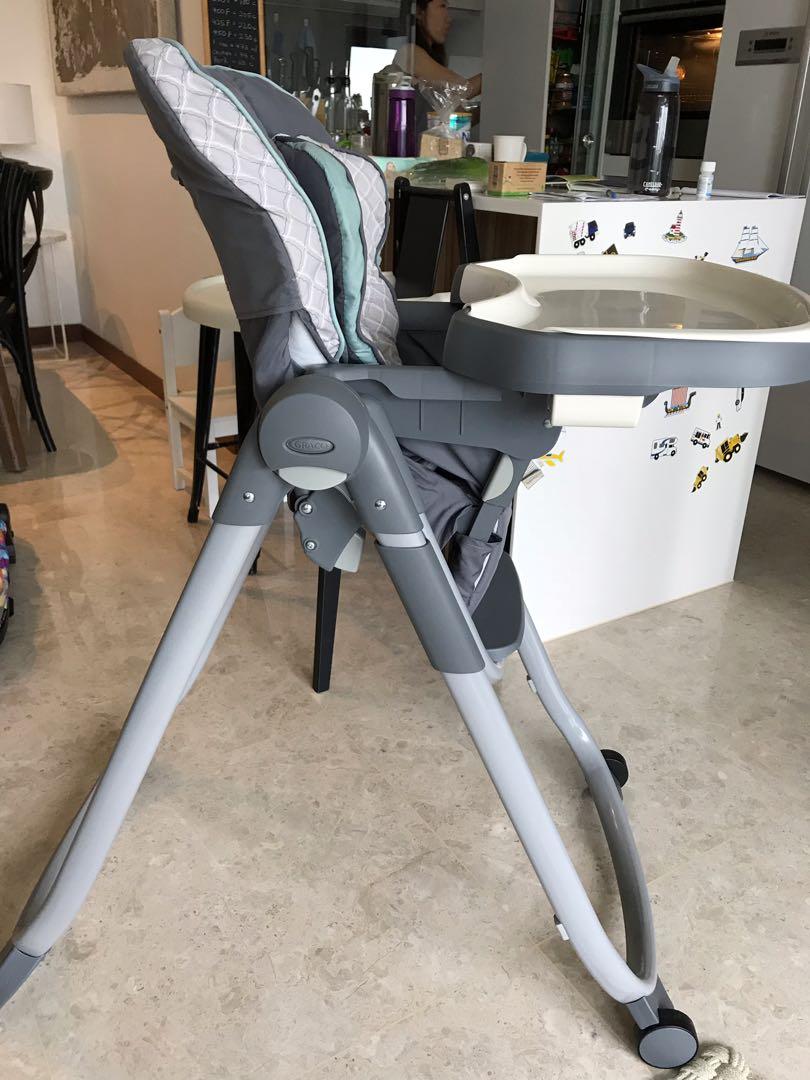 graco slim spaces high chair