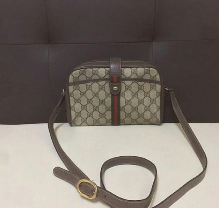 Gucci vintage sling bag Luxury Bags Wallets on Carousell
