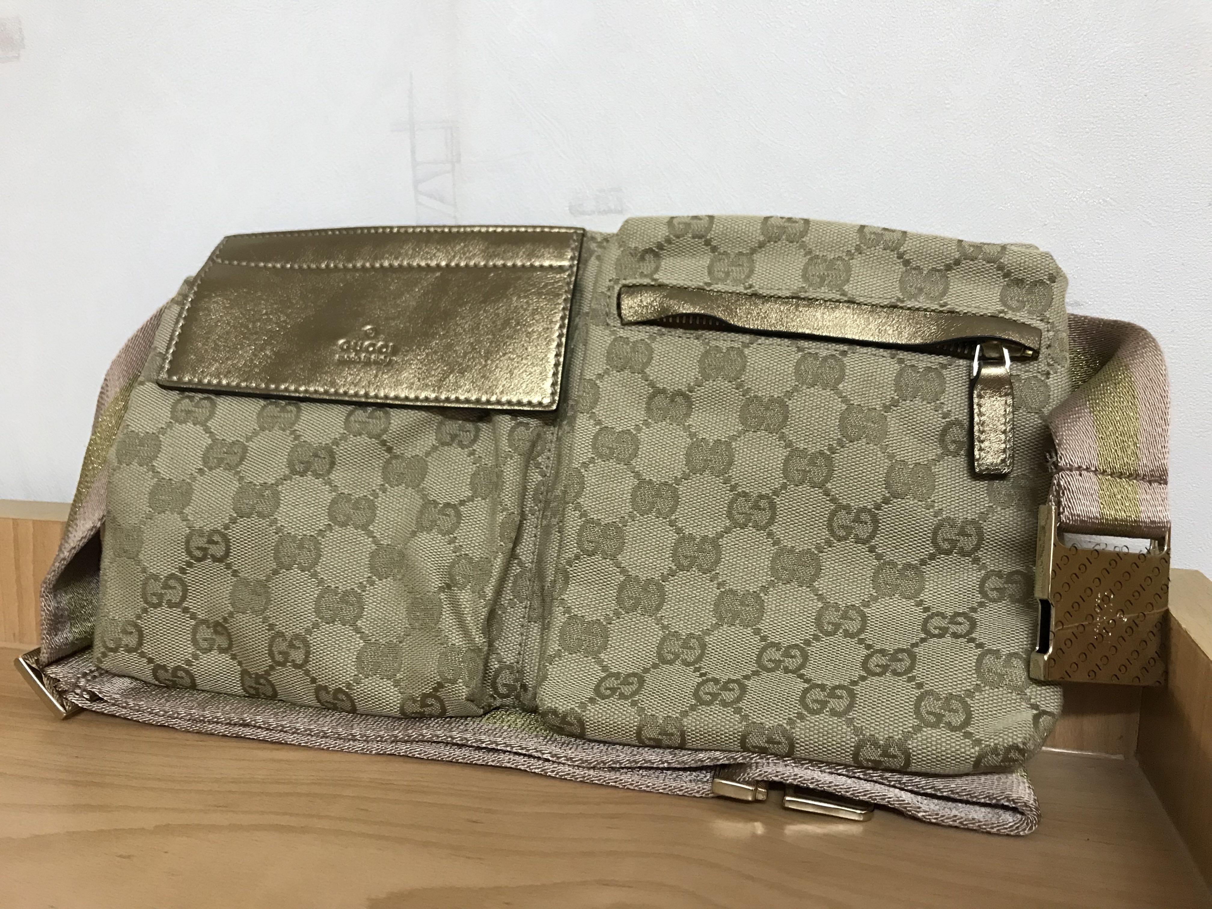 gucci vintage waist bag