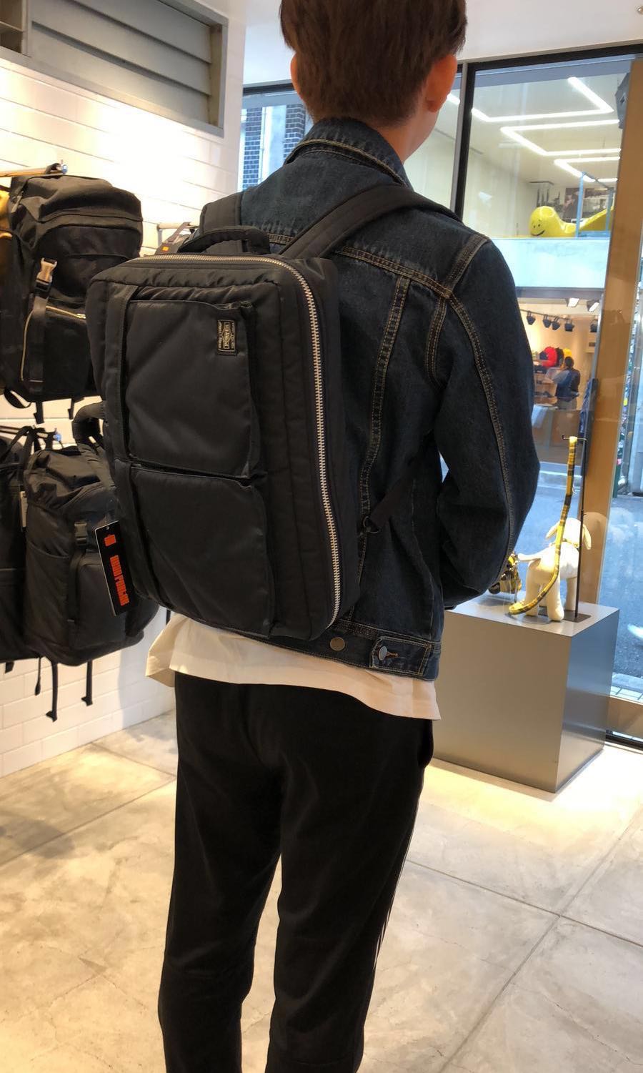 head porter 3 way briefcase