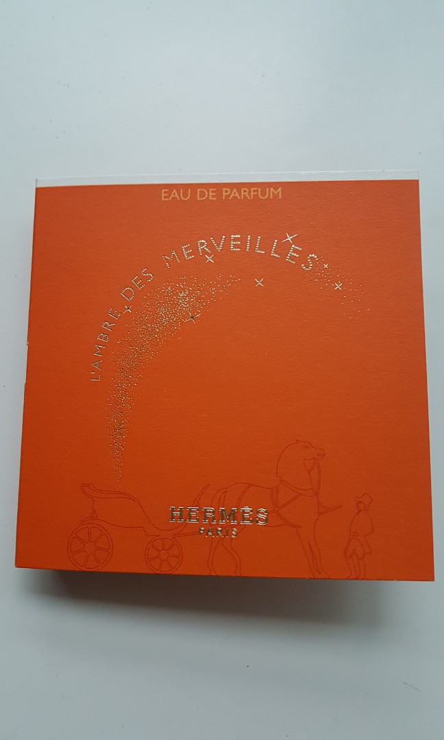 Hermes Lambre Des Merveilles Eau De Parfum 2ml Health Beauty