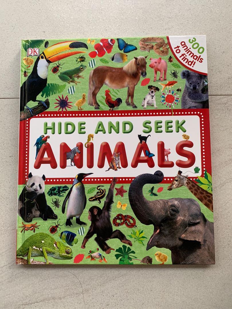 Hide and seek Animals, Hobbies & Toys, Books & Magazines, Fiction &  Non-Fiction on Carousell