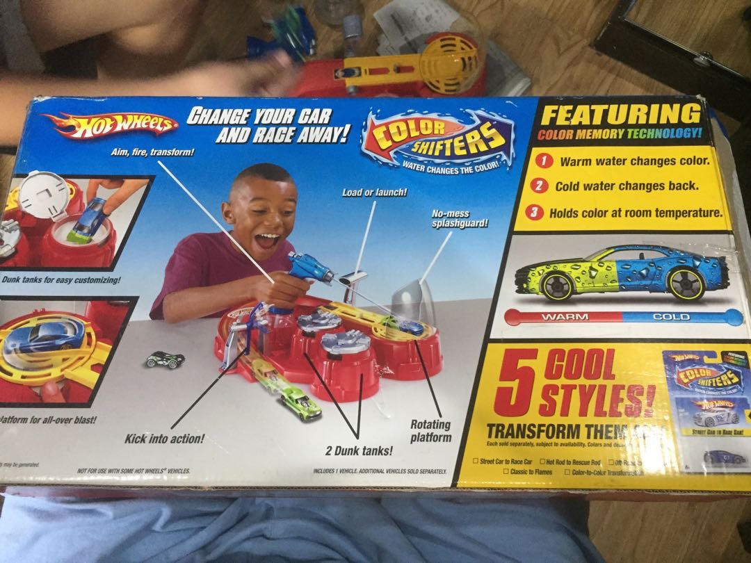 hot wheels color blaster