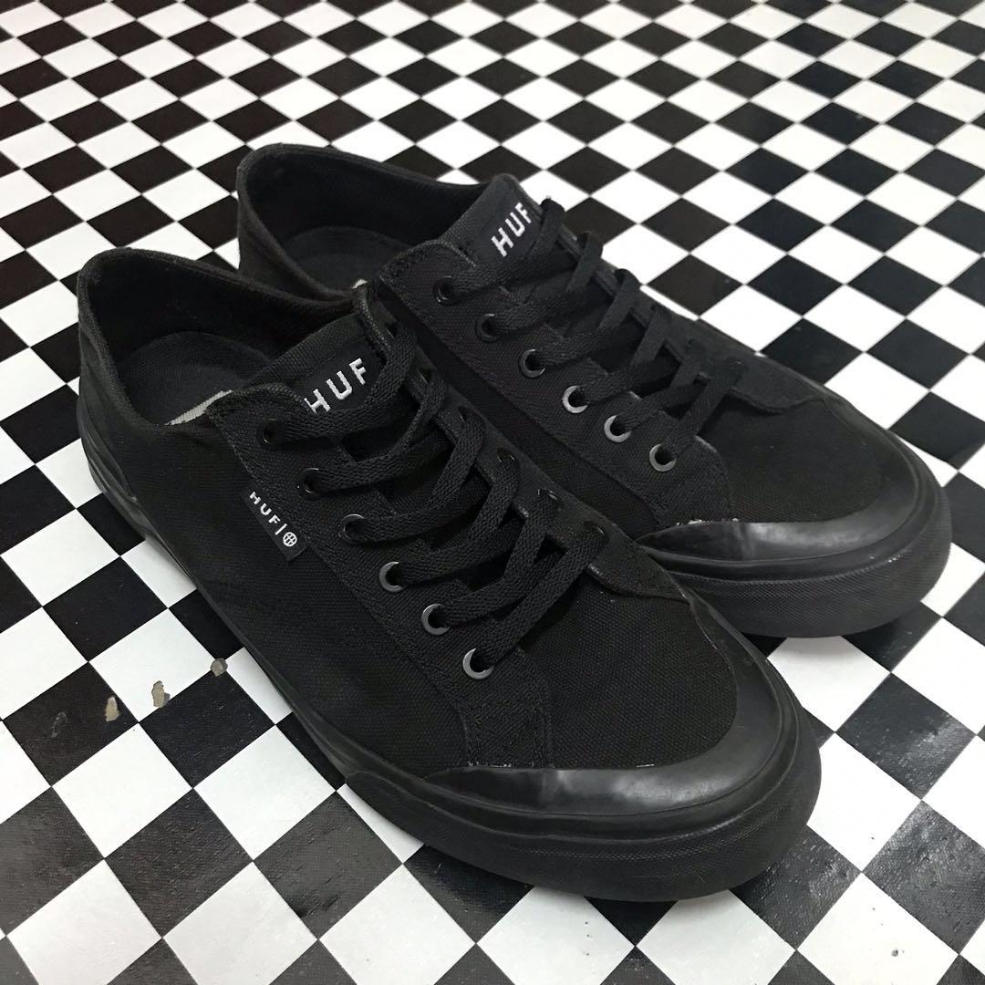 Huf all hot sale black shoes