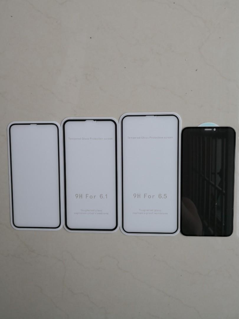 Iphone 11 11 Pro Max Clear Matte Privacy Tempered Glass Mobile Phones Gadgets Mobile Gadget Accessories Cases Sleeves On Carousell