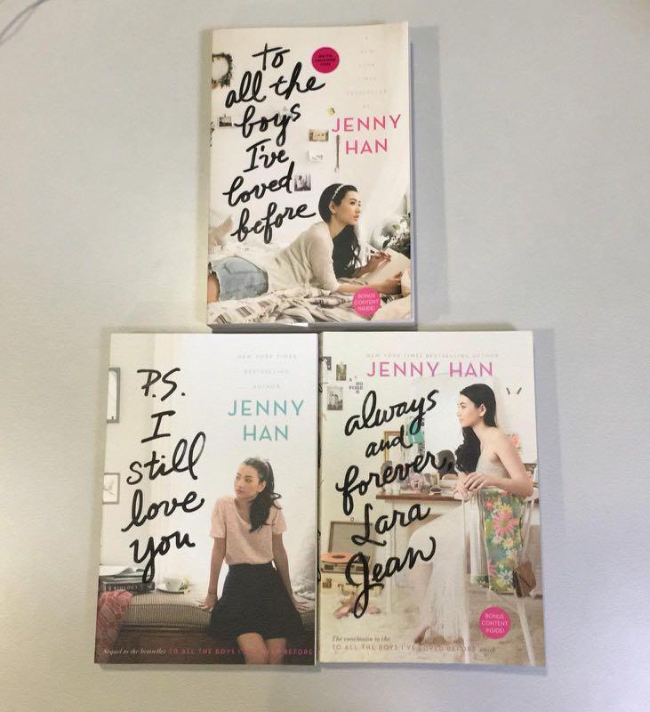 Jenny Han S To All The Boys I Ve Loved Before Series Books Stationery Fiction On Carousell