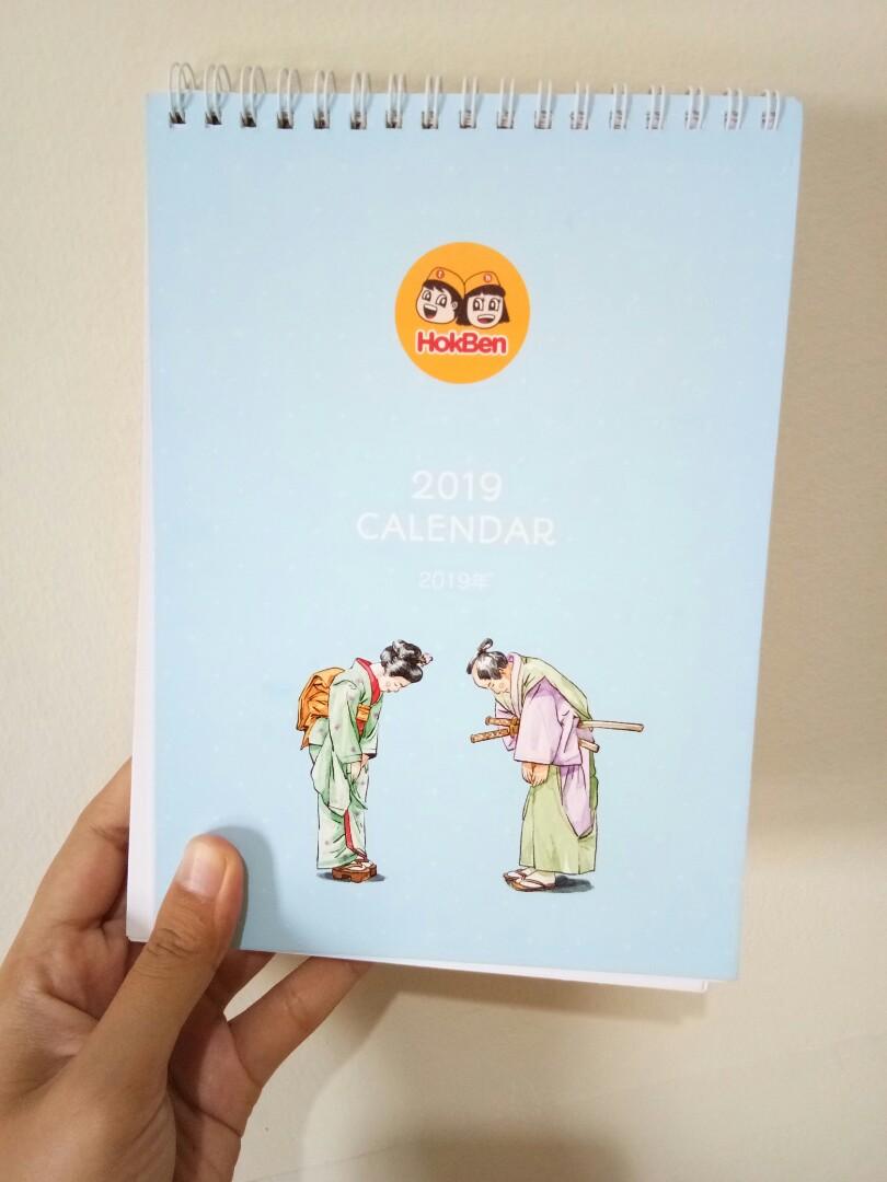 Kalender Kupon Hokben 2019 Tiket Voucher Kartu Hadiah Voucher Di Carousell