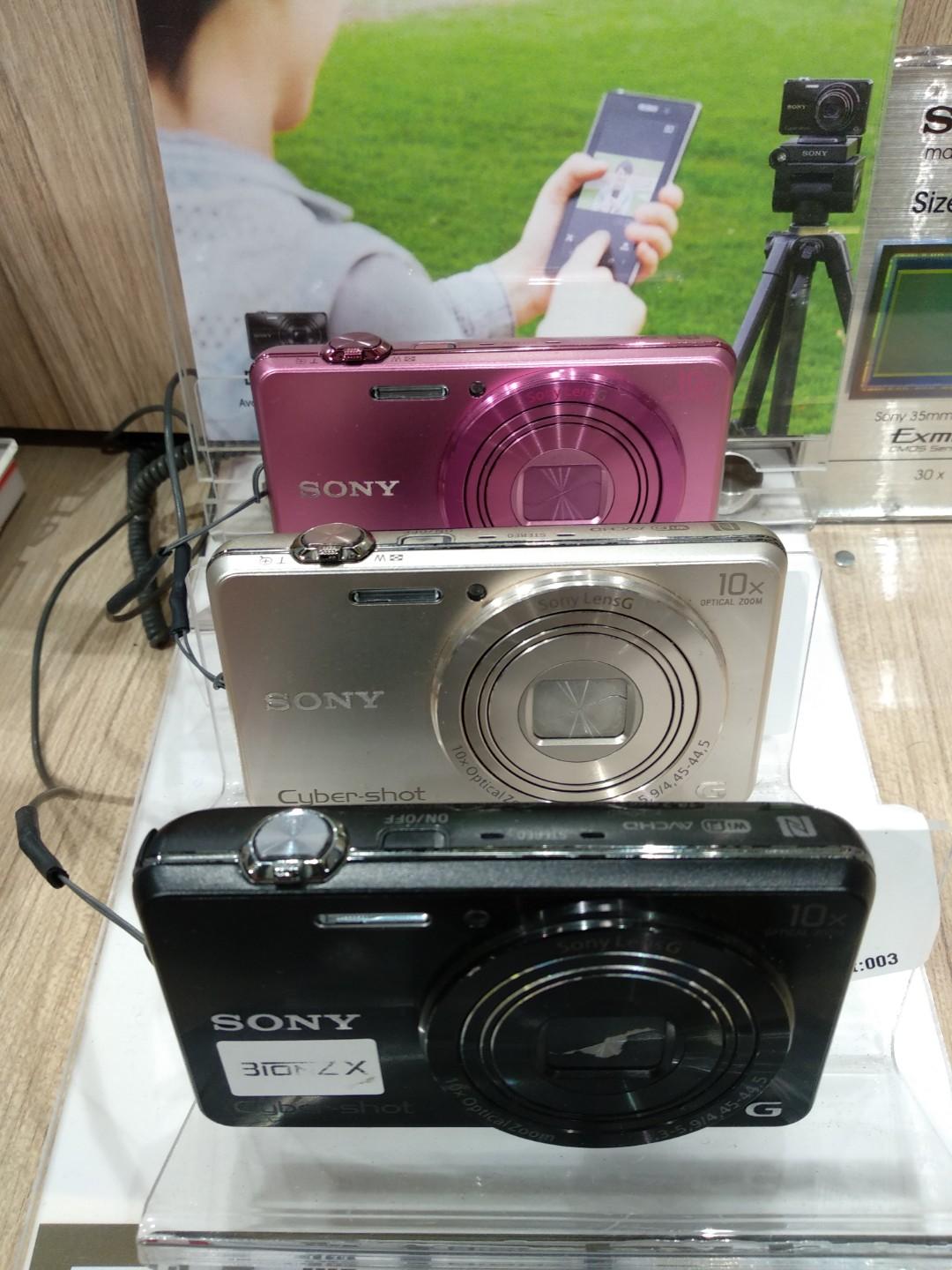 Kamera Sony Cybershot DSC-WX220 New (Cicilan Tanpa Kartu Kredit Menit),  Fotografi di Carousell