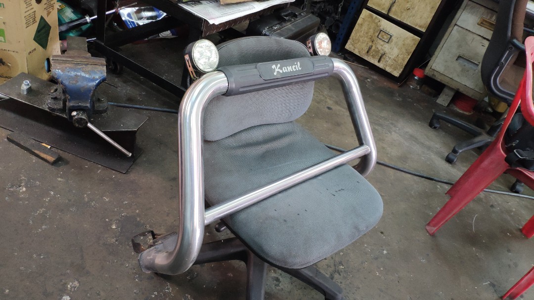 Kancil Kangaroo Bar with DRL LED, Auto Accessories on Carousell