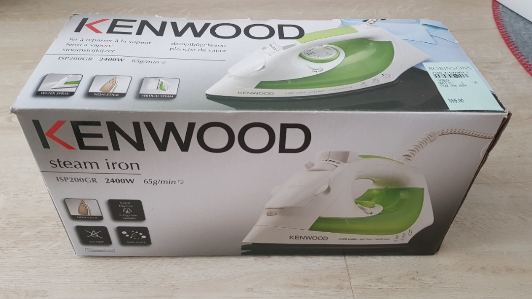 Kenwood steam iron isp200gr store