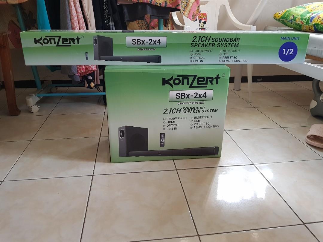 Konzert soundbar clearance sbx 2x4