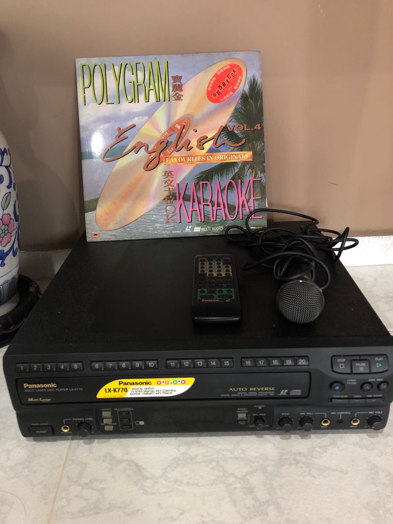LD Auto reverse multi laser disc player, Audio, Portable Music Players
