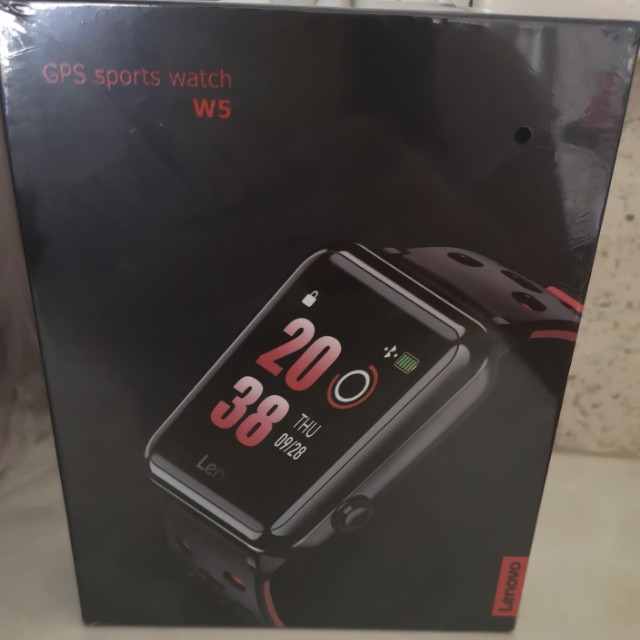 Lenovo GPS sports watch W5 Mobile Phones Gadgets Wearables Smart Watches on Carousell