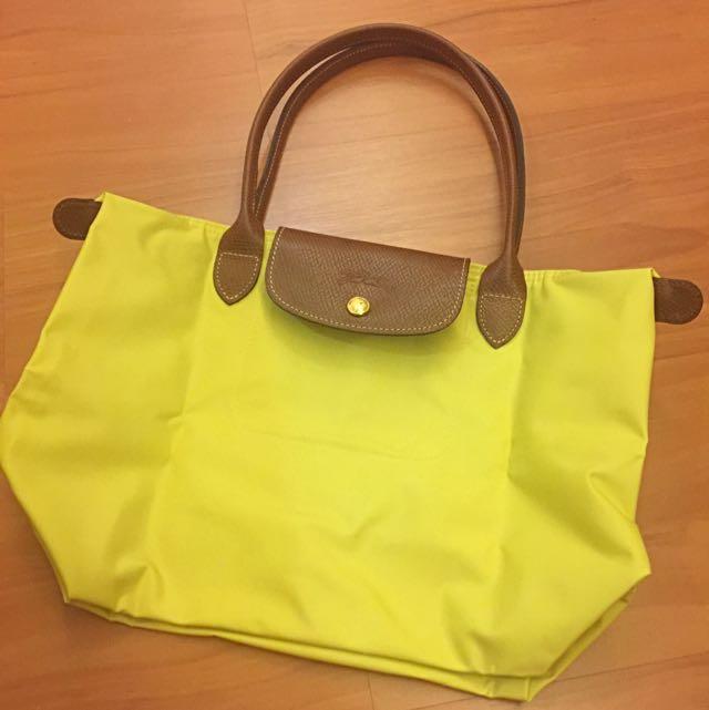 longchamp le pliage curry
