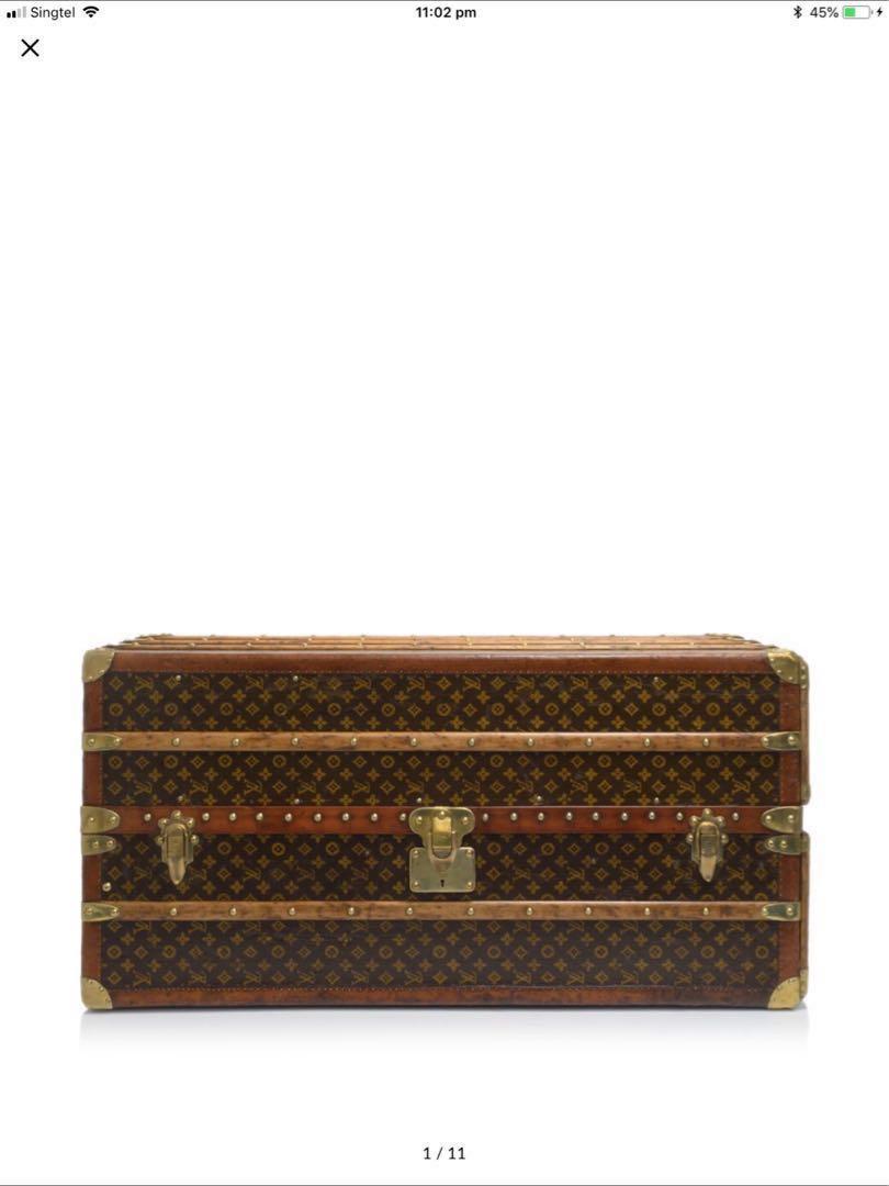 Lot 524 - LOUIS VUITTON MONOGRAM WARDROBE TRUNK