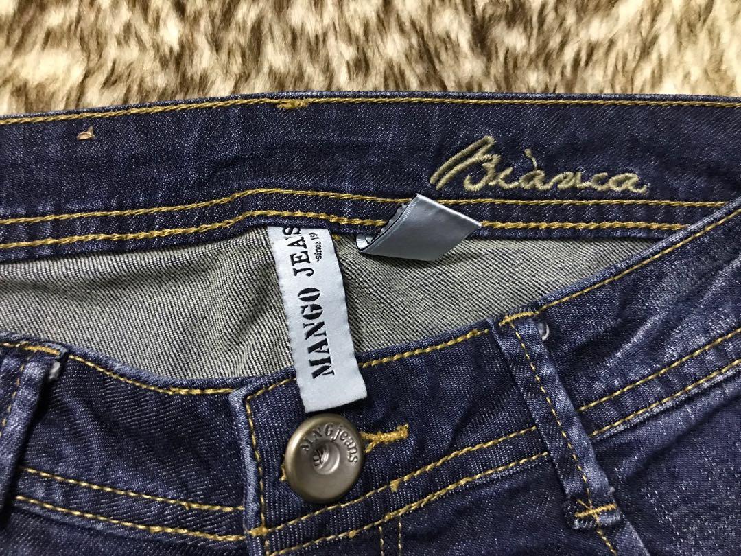 mango bianca jeans