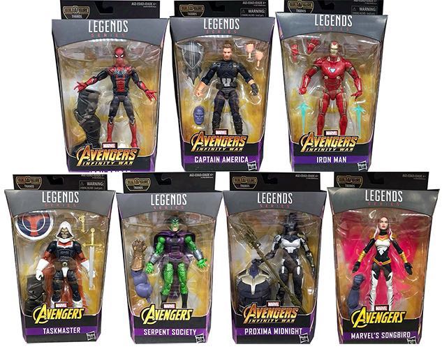 Marvel Legends Avengers Infinity War Thanos Build a Figure Series