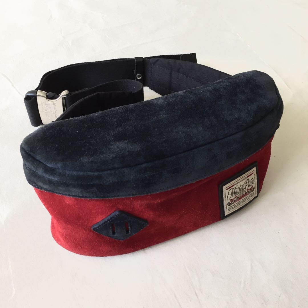 Masterpiece Japan Nubuck Leather Waist Pouch MSPC, Men's Fashion, Bags ...