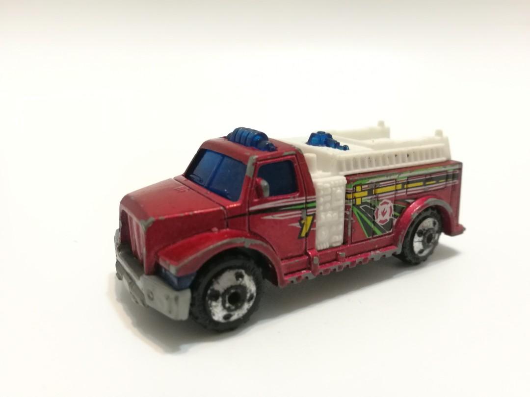 matchbox fire blast fire truck