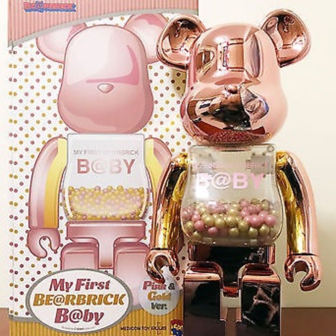 Medicom Toy Bearbrick Baby My First Be@rbrick B@by 1000% Pink 