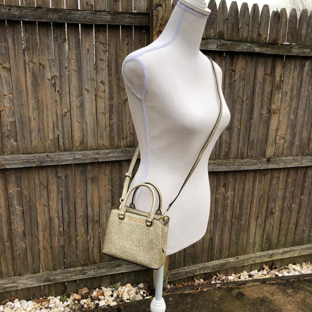 Michael kors giftables savannah mini crossbody on sale