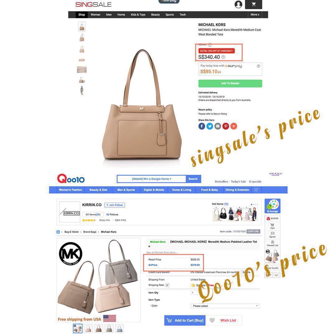 michael kors meredith medium pebbled leather tote