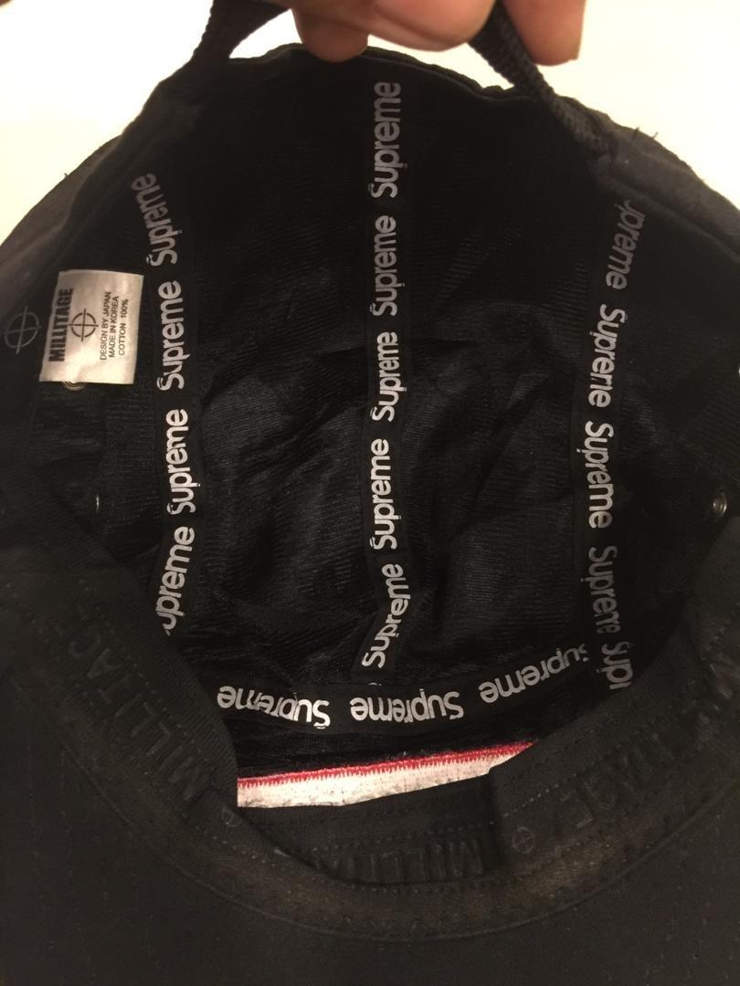 supreme x millitage cap